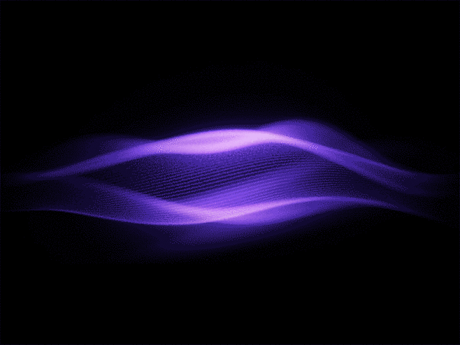 Violet Wave Animation